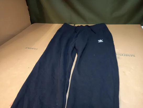 PAIR OF BLACK ADIDAS JOGGERS - LARGE