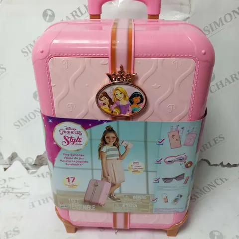 BRAND NEW BOXED DISNEY PRINCESS STYLE PLAY SUITCASE