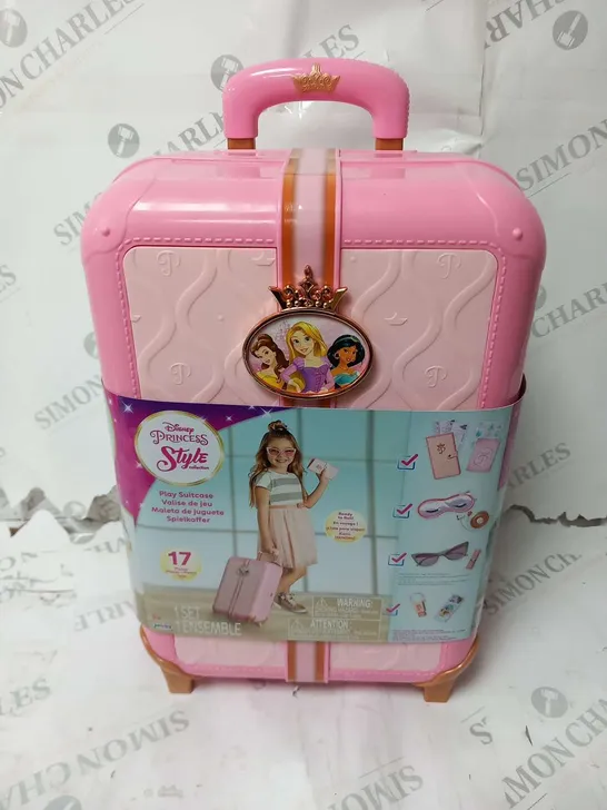 BRAND NEW BOXED DISNEY PRINCESS STYLE PLAY SUITCASE