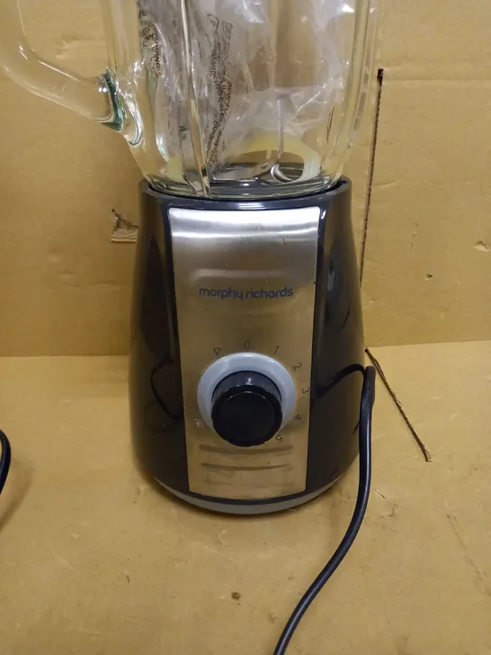 MORPHY RICHARDS TOTAL CONTROL GLASS TABLE BLENDER