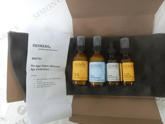 ISOMERS DE-AGE SUPER SKINCARE 4PC COLLECTION