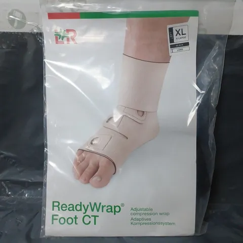 READYWRAP FOOT CT ADJUSTABLE COMPRESSION WRAP BLACK X-LARGE