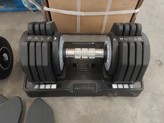 HALF HUMAN ADJUSTABLE DUMBBELLS (2 X 25KG) RRP £249.99