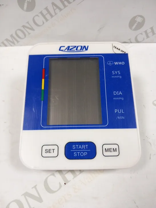 CAZON BLOOD PRESSURE MONITOR