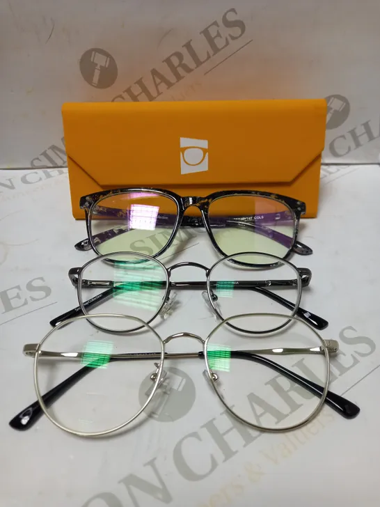 LOT OF 3 ASSORTED PAIRS OF SMARTBUY GLASSES