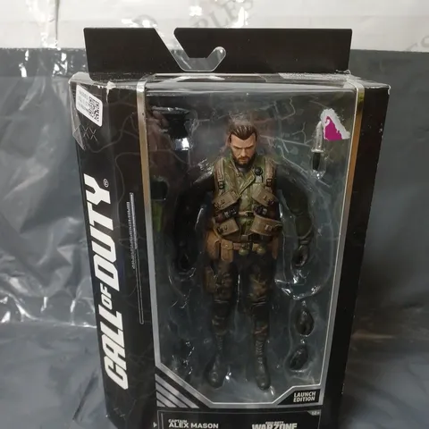 CALL OF DUTY WARZONE CAPTAIN ALEX MASON ACTION FIGURE WITH ACCESSORIES