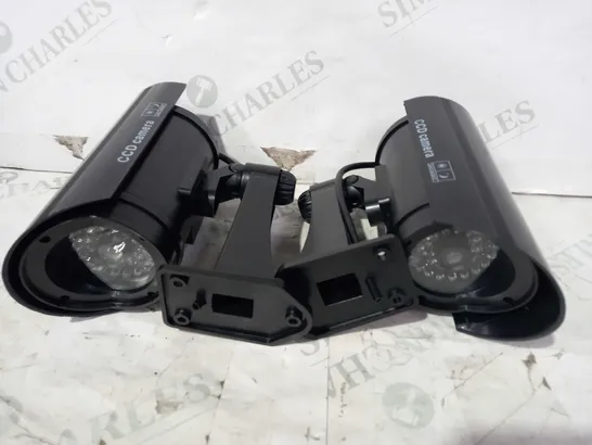 UNBRANDED REALISTIC LOOKING SIMULATION CCTV CAMERA (2 PACK)