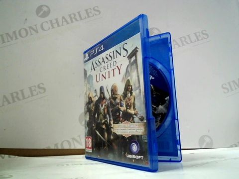 ASSASSINS CREED UNITY PLAYSTATION 4 GAME