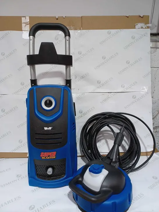 WOLF SUPER BLASTER PRESSURE WASHER BLUE