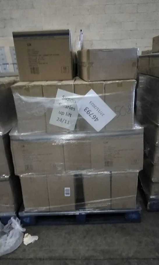 PALLET OF APPROXIMATELY 30 X BOXES OF BRAND NEW GEORGE HOME 500ML MINT CERAMIC CLIP LID JARS - 24 JARS PER BOX 