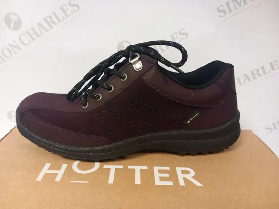 BOXED HOTTER GORETEX MIST GTX PLUM SIZE 6