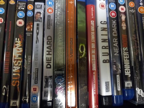 LOT OF APPROXIMATELY 22 BLU-RAYS, TO INCLUDE GAME OF THRONES, DUNE, THE BIRDS, ETC