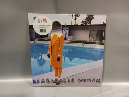 SIA REASONABLE WOMAN ORANGE VINYL