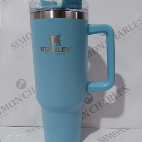 STANLEY STAINLESS STEEL INSULATED TRAVEL MUG IN BLUE