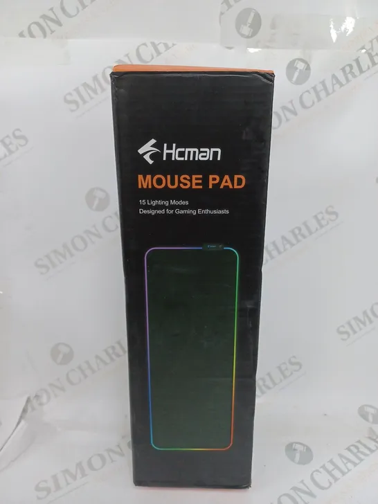 BOXED HCMAN RGB MOUSE PAD