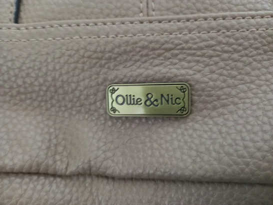 OLLIE & NIC HANDBAG IN BEIGE