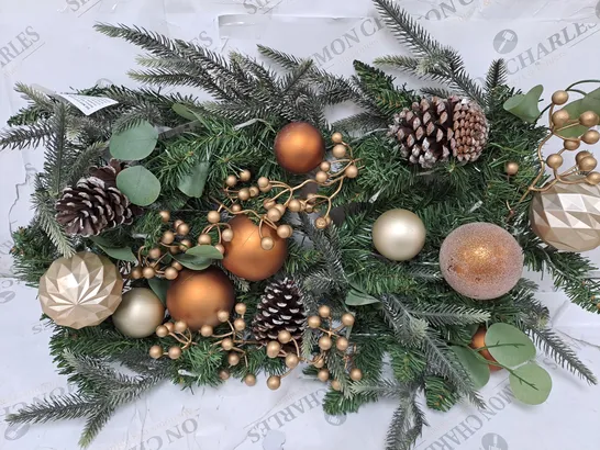 6FT COPPER AND GOLD PRE LIT GARLAND RRP £29.99