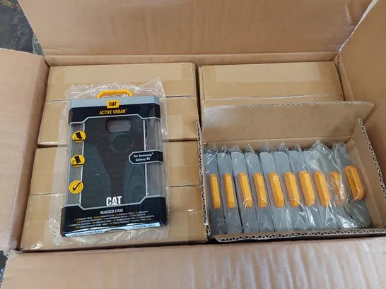 PALLET OF APPROXIMATELY 1100X PACKAGED CAT RUGGED ACTIVE URBAN PHONE CASES FOR SAMSUNG GALAXY S6