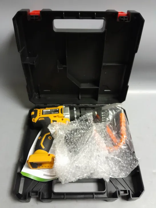 BOXED JUSFIT POWER DRILL WITH ACCESSORIES