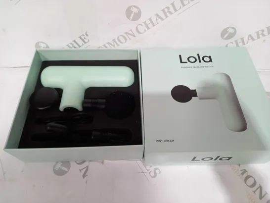 LOLA 4 SPEED HAND HELD MASSAGE GUN