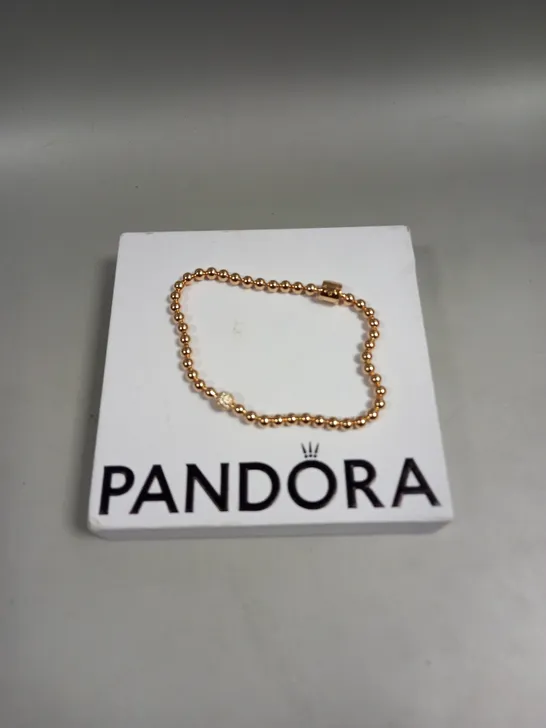 PANDORA WOMENS VERMEIL TENNIS BRACELET