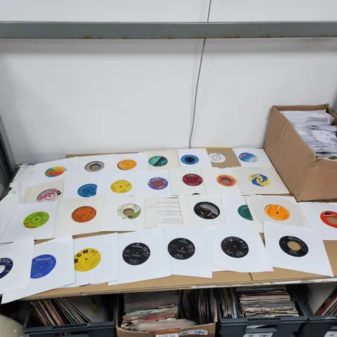 A COLLECTION OF VINYL SINGLES SINGLES