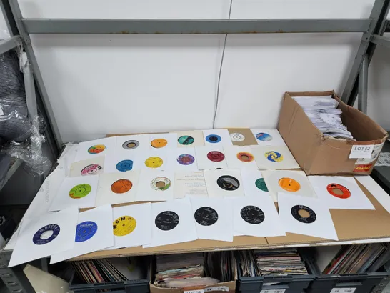 A COLLECTION OF VINYL SINGLES SINGLES