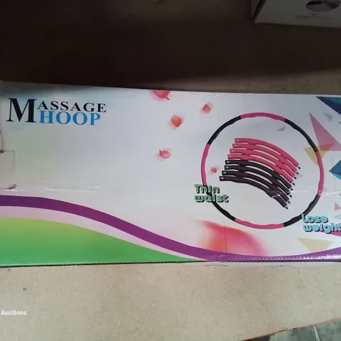 A BOXED MASSAGE HOOP IDEAL FOR WEIGHT LOSS