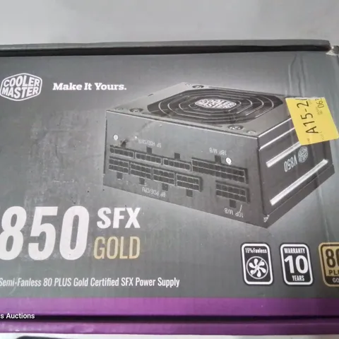 BOXED COOLER MASTER V850 SFX 80 PLUS GOLD POWER SUPPLY UNIT