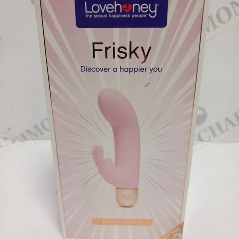 BOXED LOVE HONEY FRISKY RABBIT VIBRATOR 