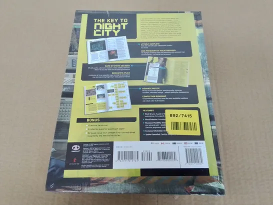 SEALED CYBERPUNK THE COMPLETE OFFICIAL GUIDE COLLECTORS EDITION