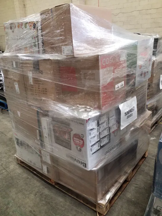 PALLET OF APPROXIMATELY 35 UNPROCESSED RAW RETURN HOUSEHOLD AND ELECTRICAL GOODS TO INCLUDE;