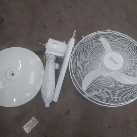 ARLEC 50CM WHITE PEDESTAL FAN