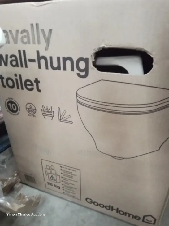 BOXED CAVALLYWALL HUNG TOILET