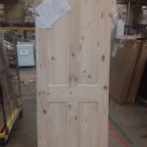 GEOM 4 PANE KNOTTY PINE FIRE INTERNAL DOOR 1981×762×44MM