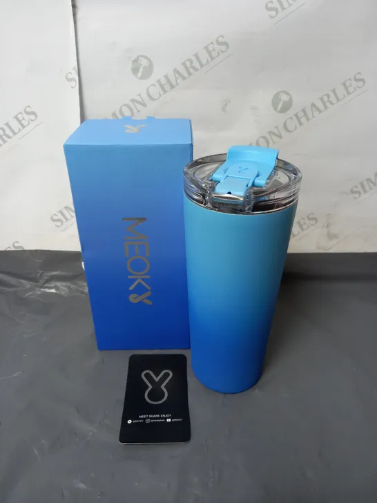 MEOK DRINKING TUMBLER WITH DUO 2-IN-1 LID