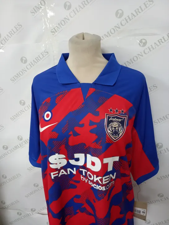 JOHOR FC FOOTBALL JERSEY SIZE XXL