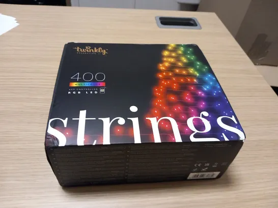 BOXED TWINKLY GENERATION II 400 MULTICOLOUR APP CONTROLLED RGB LED STRINGS