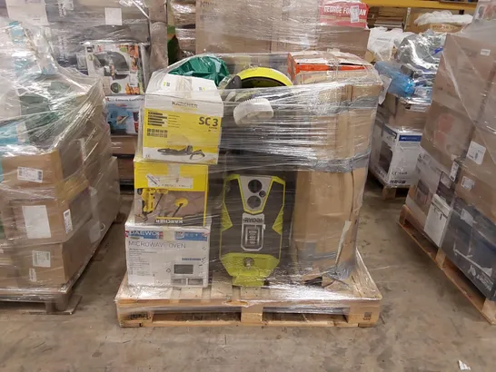 PALLET OF APPROXIMATELY 10 ASSORTED UNPROCESSED RAW RETURNS PRESSURE WASHERS TO INCLUDE;