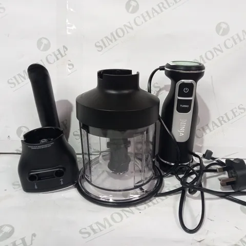 NINJA FOODI 3-IN-1 HAND BLENDER, MIXER & CHOPPER CI100UK