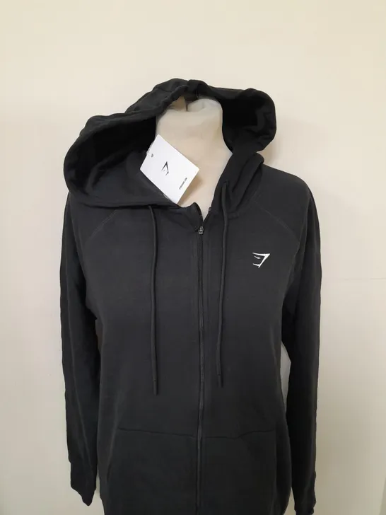 GYMSHARK TRAINING ZIP HOODIE SIZE S