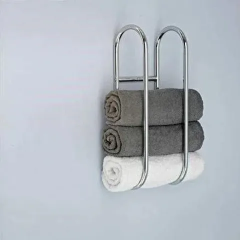 BOXED LOVERN 50CM WALL MOUNTED TOWEL RAIL