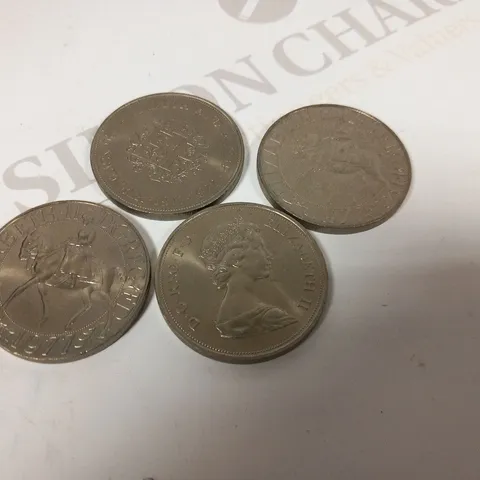 SMALL COLLECTION OF 10 QUEEN ELIZABETH COMEMORATIVE COINS