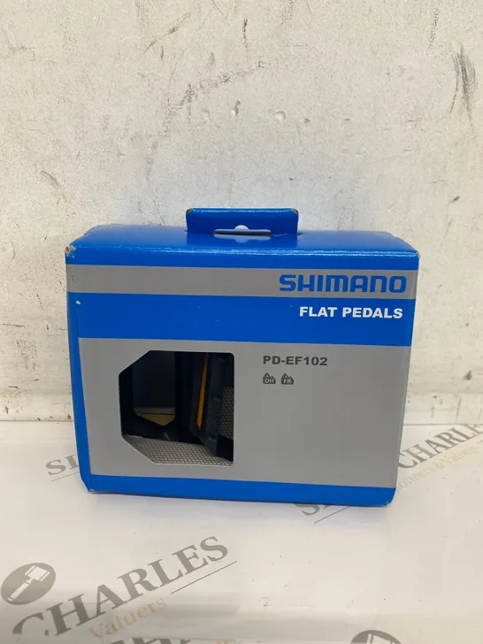 BOXED SHIMANO PD-EF102 FLAT PEDALS 