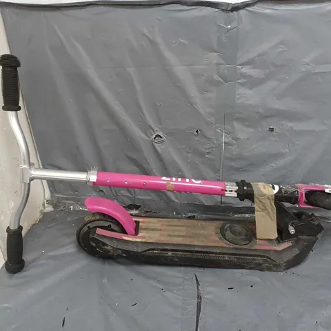 BOXED ZINC E4 MAX FOLDING ELECTRIC SCOOTER IN PINK 