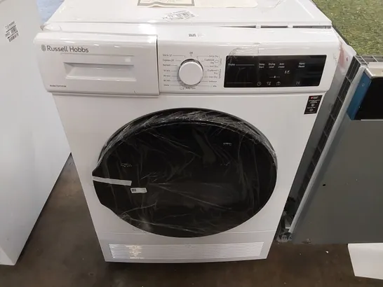 RUSSELL HOBBS TUMBLE DRYER 8KG CONDENSER FREESTANDING WHITE RH8CTD111W