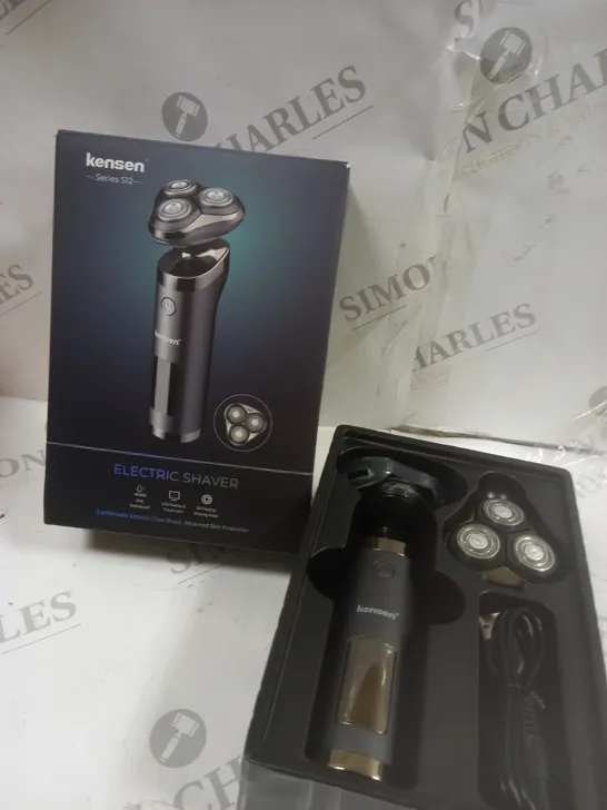 BOXED KENSEN SERIES S12 ELECTRIC SHAVER 