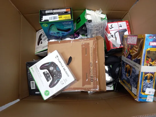 APPROXIMATELY 20 ASSORTED ELECTRICAL ITEMS TO INCLUDE KEYBOARD, GAMES CONTROLLER, HEADSET, ETC