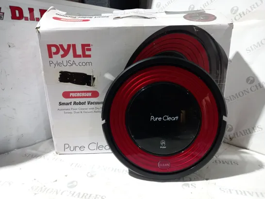 BOXED PYLE SMART ROBOT VACUUM PUCRC95UK