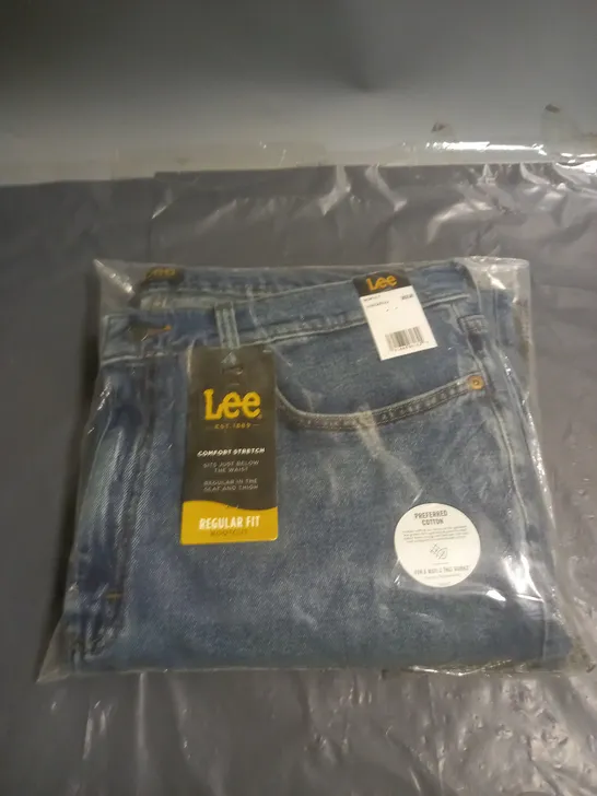 LEE COMFORT STRETCH REGULAR FIT BOOT CUT MENS JEANS SIZE 36 X 36